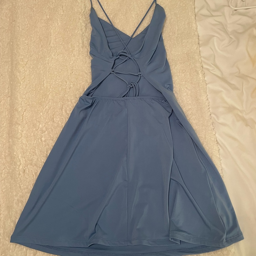 Baby Blue Workout Dress